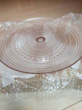 Jupiter Fortessa Pink Large Cake Stand NEW IN BOX!